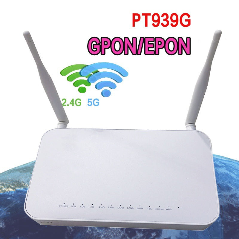 New PT939G 2 \ 4 AD English Foreign Trade Machine WiFi 2.4G & 5G EPON GPON XPON ONU
