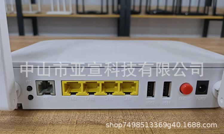 Optical cat F890L 5G WiFi6 ONT ONU Gpon 4 Gigabit port dual-band English firmware foreign trade mode