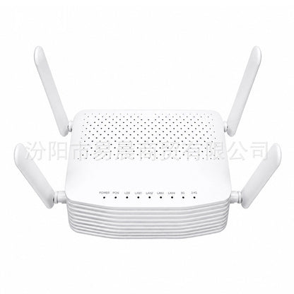 GS2101 Gigabit XPON four-antenna foreign trade version supports dual-band WiFi5, 4GE+2USB