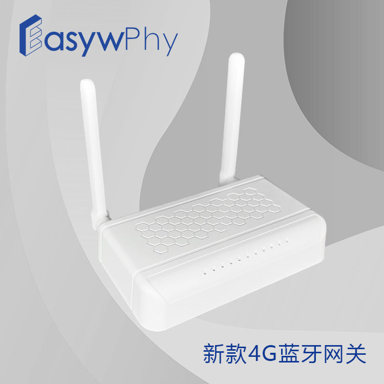 "Yanwei Communication" 4G Bluetooth gateway BLE5.0 gateway collects Bluetooth sensor data from a lon
