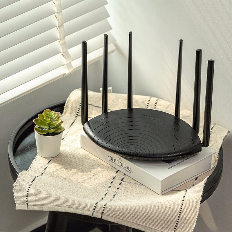 TP-LINK 1900M Gigabit port dual-frequency wireless router through wall TL-WDR7666 Gigabit Easy Exhib
