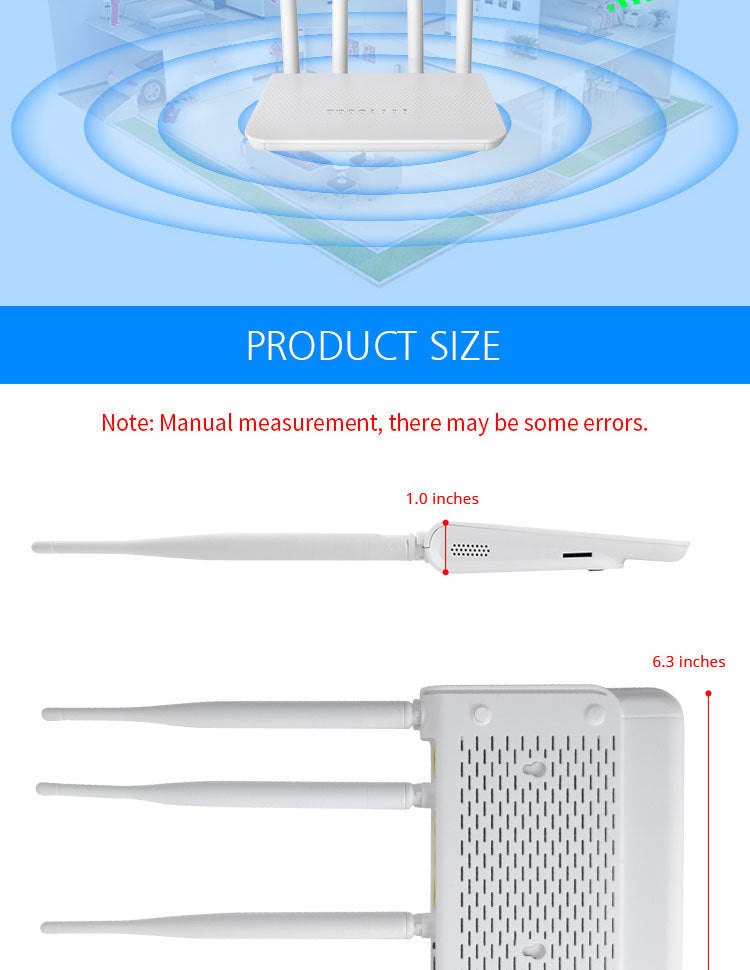 4G router LTE wireless WiFi household office CPE sharing 3 network port with sim card router
