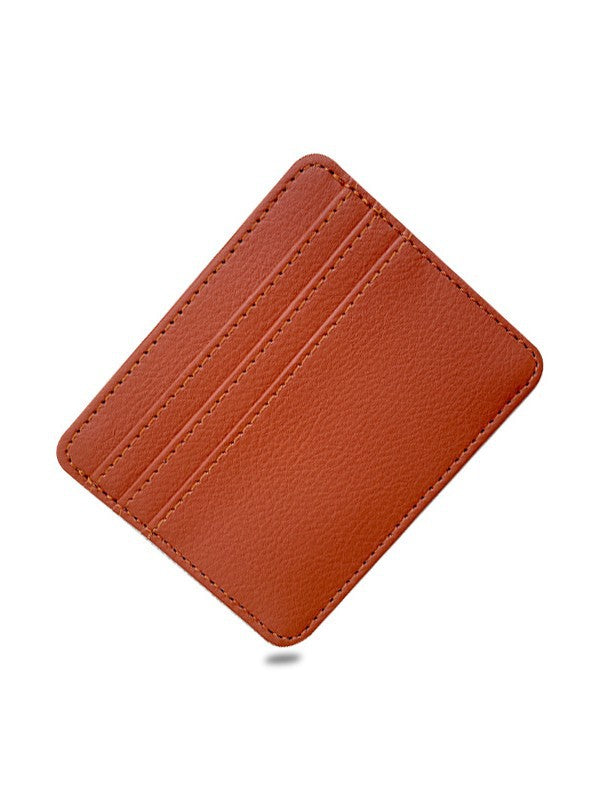 (), thin capacious universal sophisticated polyurethane card holder for men and women