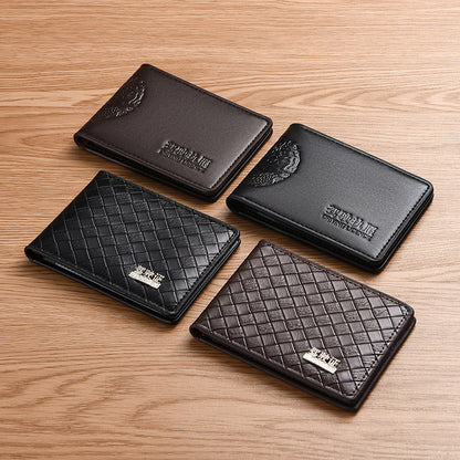 Universal men's card holder for driver's license, protective case, 2 in 1