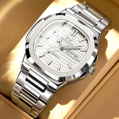 Daiyang Brand New Men's Watch Waterproof Luminous Dual Calendar Watch Men's Ultra-Thin Quartz Watch 