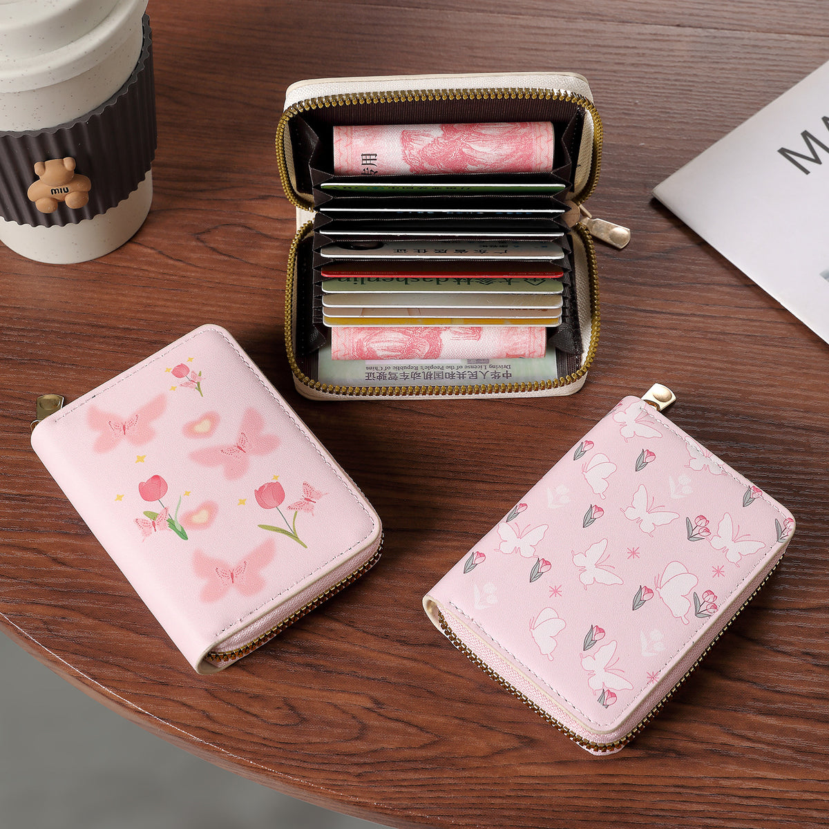 (Cross-border trading), short fresh card holder, wallet, universal bag, Japanese and Korean