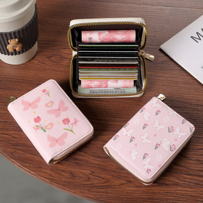 (Cross-border trading), short fresh card holder, wallet, universal bag, Japanese and Korean
