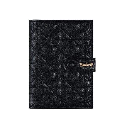 Black passport bag