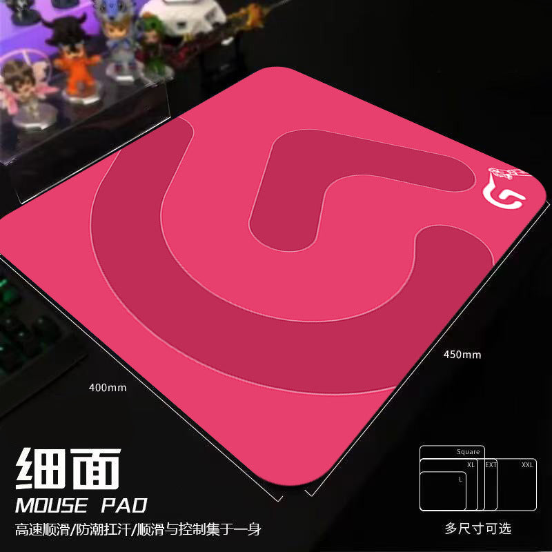 Logitech's Special E-Sports Game Fps Mouse Pad Extra Large Thickeneded Edge Computer Desk Pad Natura