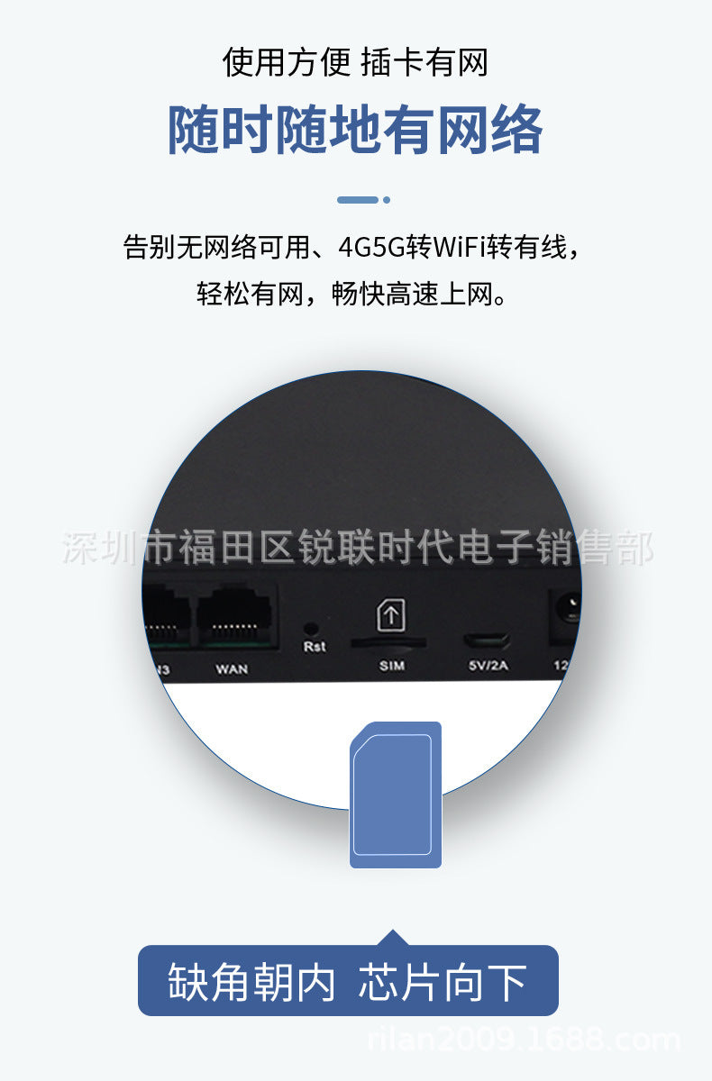 4G wireless WIFI router Gigabit Gigabit non -broadband CAT4 card plug -in route manufacturer all Net