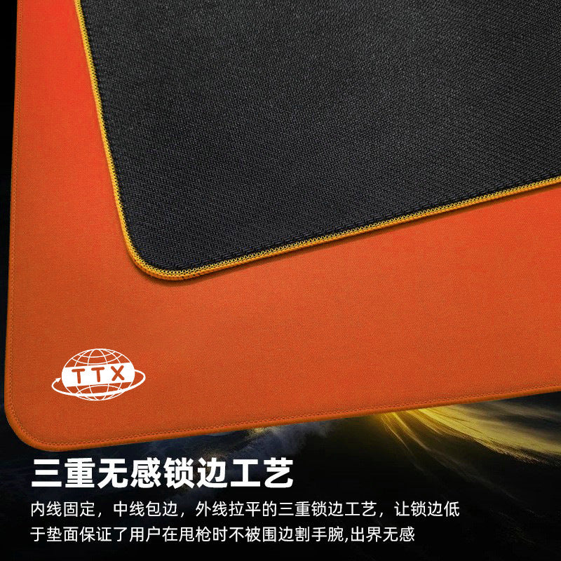 Professional gaming big mouse, rubber smooth table mat, 5mm, increased thickness