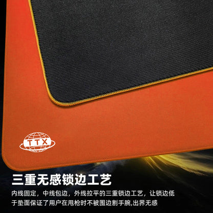 Professional gaming big mouse, rubber smooth table mat, 5mm, increased thickness