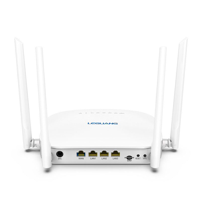 Leguang 4G card plug -in wireless router to WIFI wired full Netcom Router mobile telecommunications 