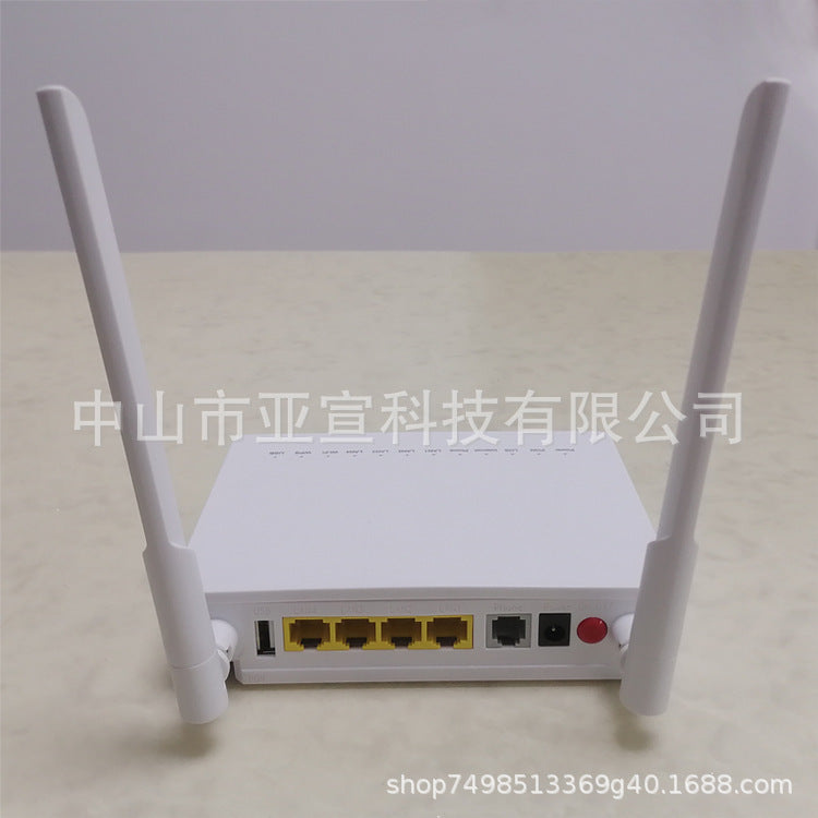 F663NV3A Optical Cat Gpon ONT 1GE+3FE+1Pots+USB+Wifi English Firmware Foreign Trade Cross-Border