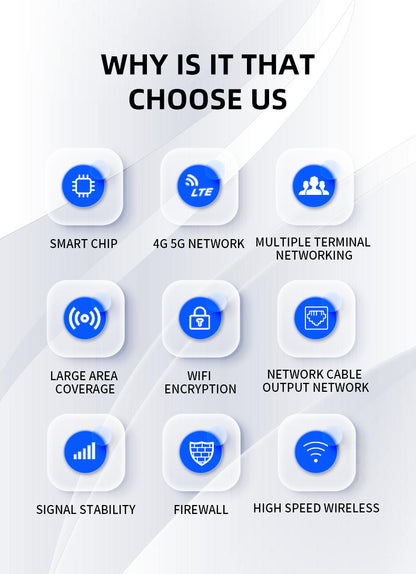 Whole house covers large apartments for home WiFi 6 Gigabit high-speed AX30005G dual-band wall-throu