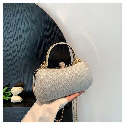 Tide, high quality cute small bag to go out, trend one-shoulder bag, phone bag, french style, food b