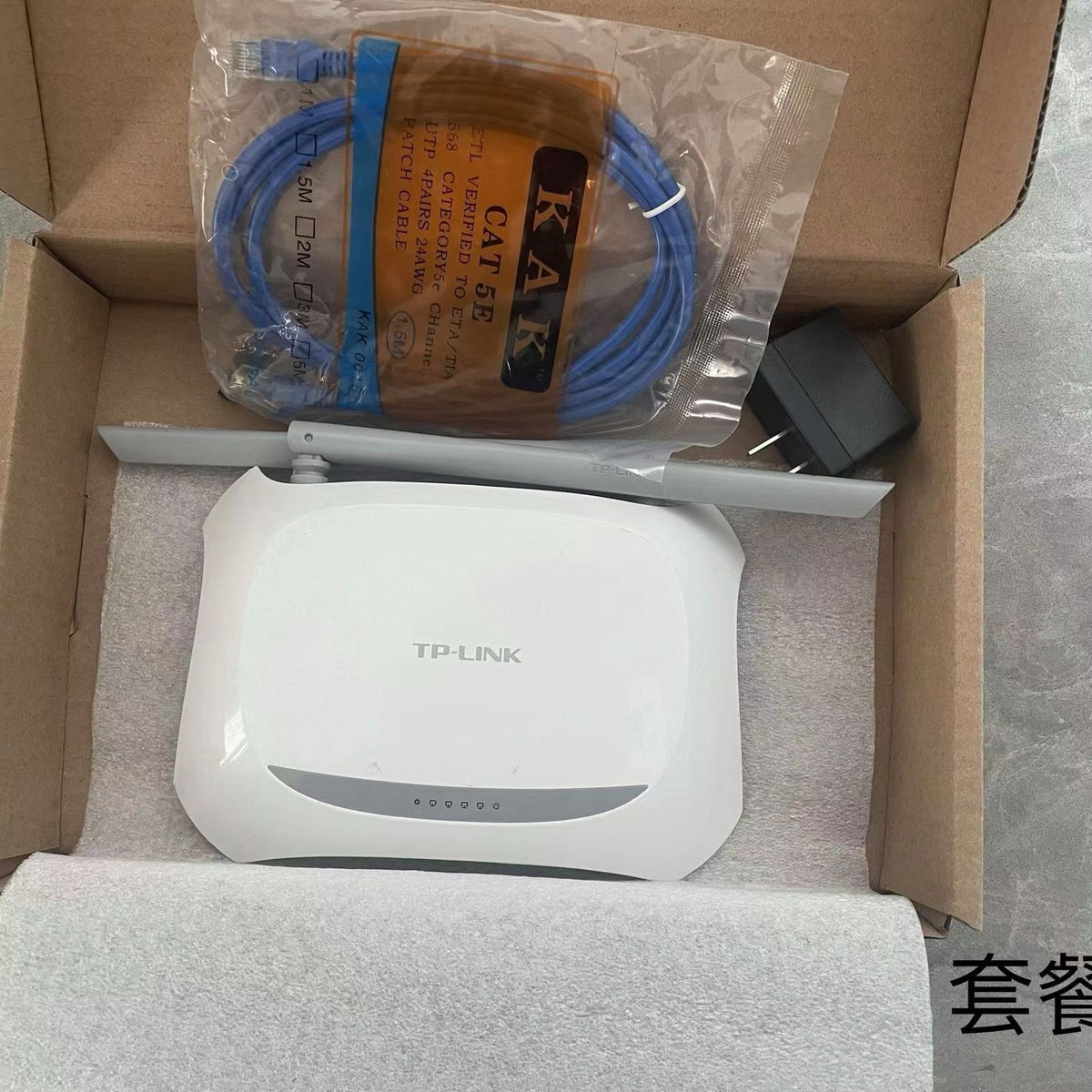 Second -hand Tengda wireless router Household large apartment 1200M Gigabit 5G dual -frequency AC6 c
