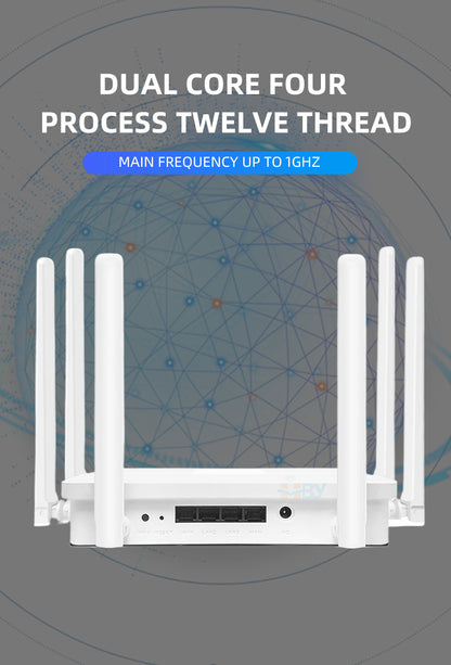 Whole house covers large apartments for home WiFi 6 Gigabit high-speed AX30005G dual-band wall-throu