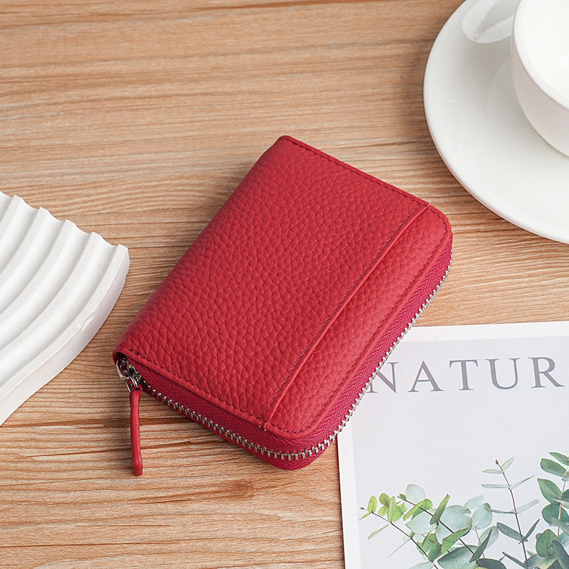 Card holder, shoulder bag, organ, Japanese universal wallet, new collection, genuine leather, Amazon
