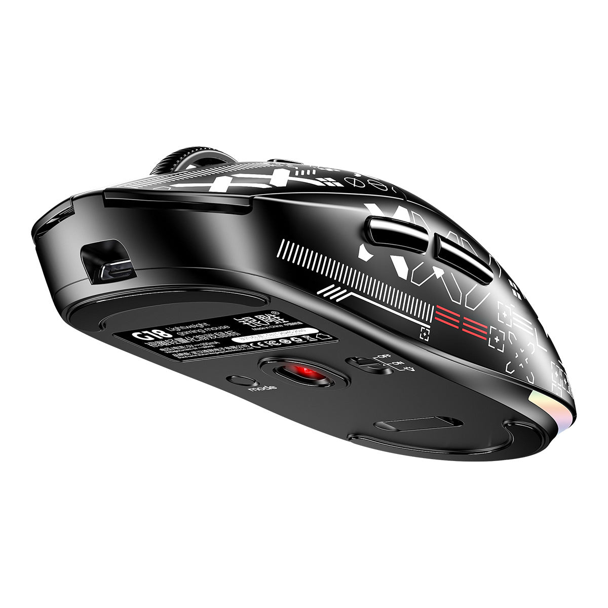 Silver Eagle G18 Bluetooth wireless three-mode lightweight mouse gaming e-sports desktop computer RG