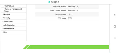 New GM220-S English version of GPON terminal is compatible with XPON Gigabit Wireless Cat ONU/ONT
