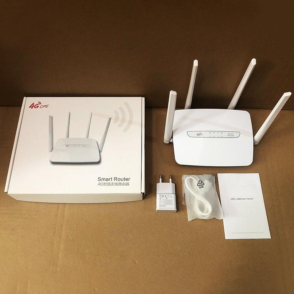 4G router SIM card to network cable 150Mbps WiFi Router European Africa Malays Model C300