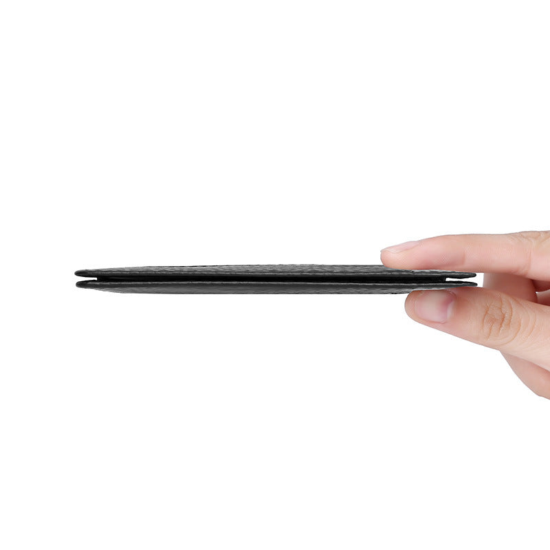 (Cross-border trading), leather ultra thin card holder, cards, cowhide, anti-theft, genuine leather