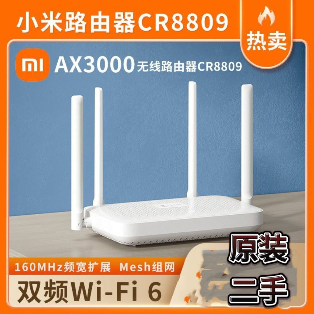 Second-Hand 1800 Dual-Band Wifi 6 Wireless Router Redmi Ax5 Supports App Control and Mi Home Mes Net