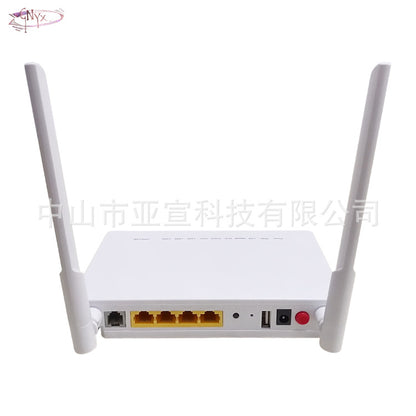 F660 Optical Cat v8 Gpon ONU ONT 2.4G Wifi 1GE+3FE+USB English Firmware Foreign Trade Model