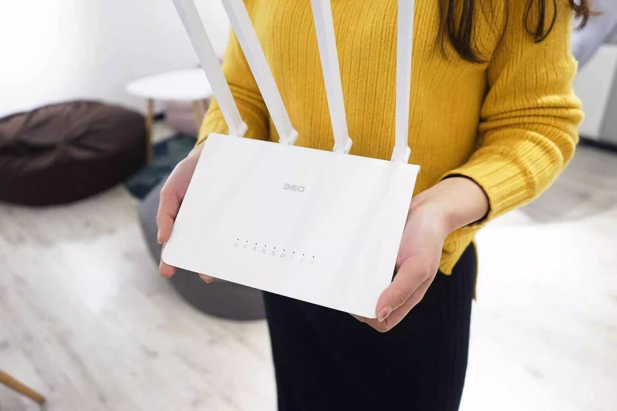 Second -hand clearance 360V4 security router Gigabit Gigabit GM 5G 5G Wireless 1200M high -power wif