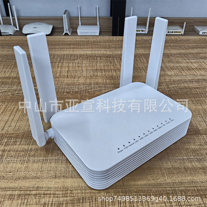 Optical cat F890L 5G WiFi6 ONT ONU Gpon 4 Gigabit port dual-band English firmware foreign trade mode