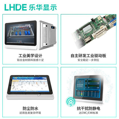 19 -inch screen resistance displays Anti -interference anti -wave anti -shock -proof wall -mounted d