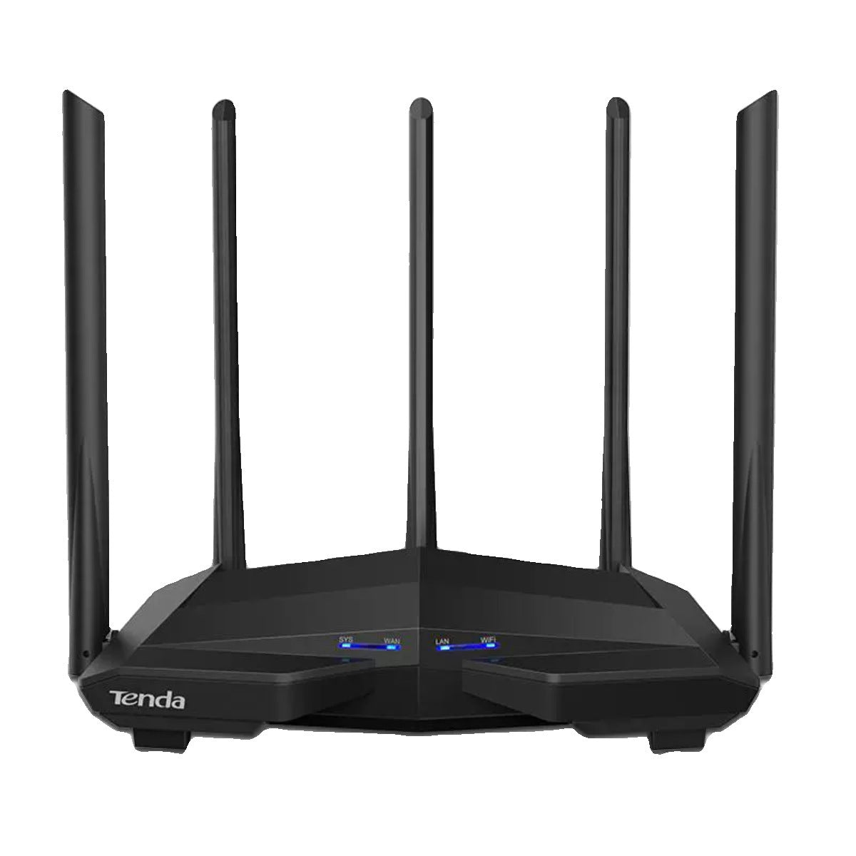 2 2 2 Tengda AC1200 dual -frequency gigabit wireless router home 5G high -speed wifi6 piercing wall 