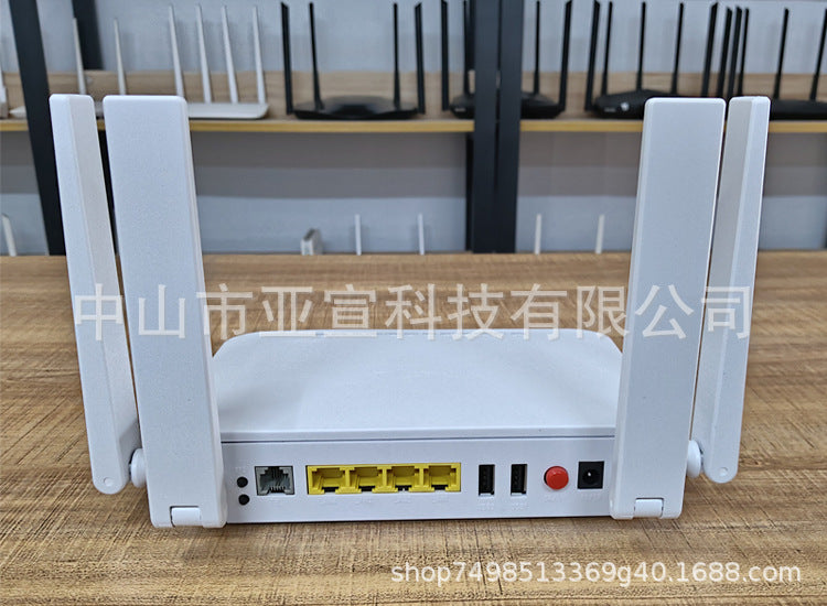 Optical cat F890L 5G WiFi6 ONT ONU Gpon 4 Gigabit port dual-band English firmware foreign trade mode