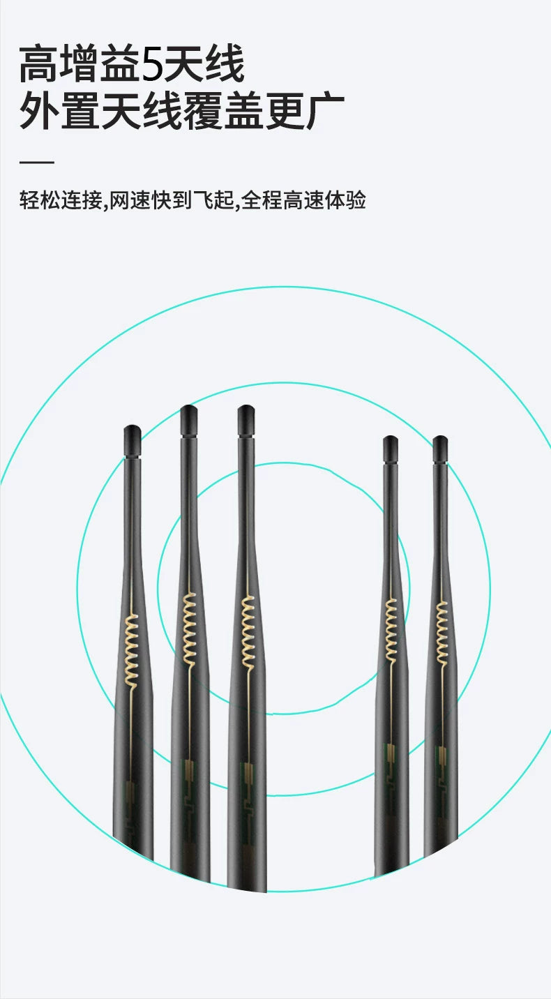 Wireless router home gigabit high-speed wireless wifi 100 megabit port student dormitory home small 