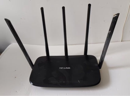 Second-hand TP6500 100M high-speed router wireless home dual-band wall penetration king Netcom warra