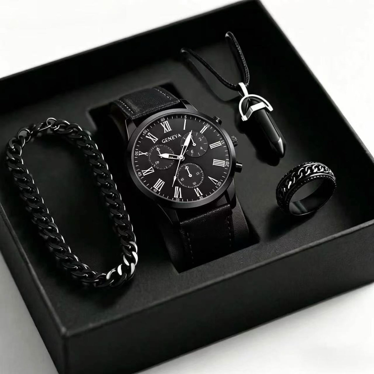 Black set, box (3)