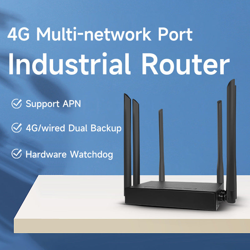 Full Netcom Asian, African and European version industrial-grade detachable antenna 4G card wireless