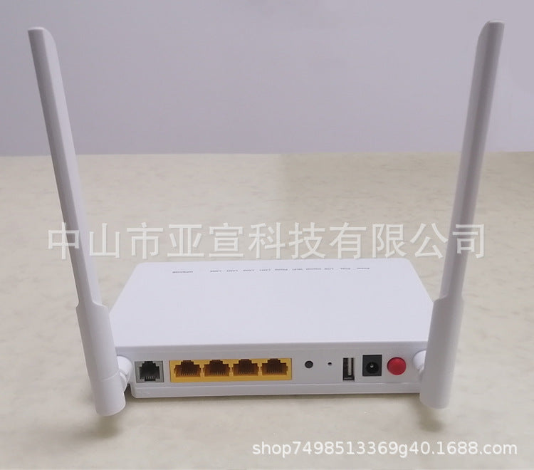 F660 Optical Cat v8 Gpon ONU ONT 2.4G Wifi 1GE+3FE+USB English Firmware Foreign Trade Model