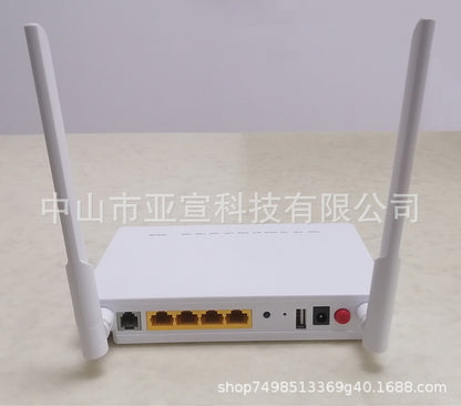 F660 Optical Cat v8 Gpon ONU ONT 2.4G Wifi 1GE+3FE+USB English Firmware Foreign Trade Model