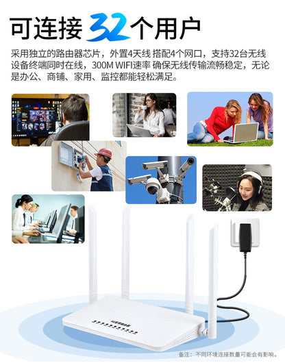 4g full network plug-in card router mobile unicom telecom wireless portable wifi home 4G