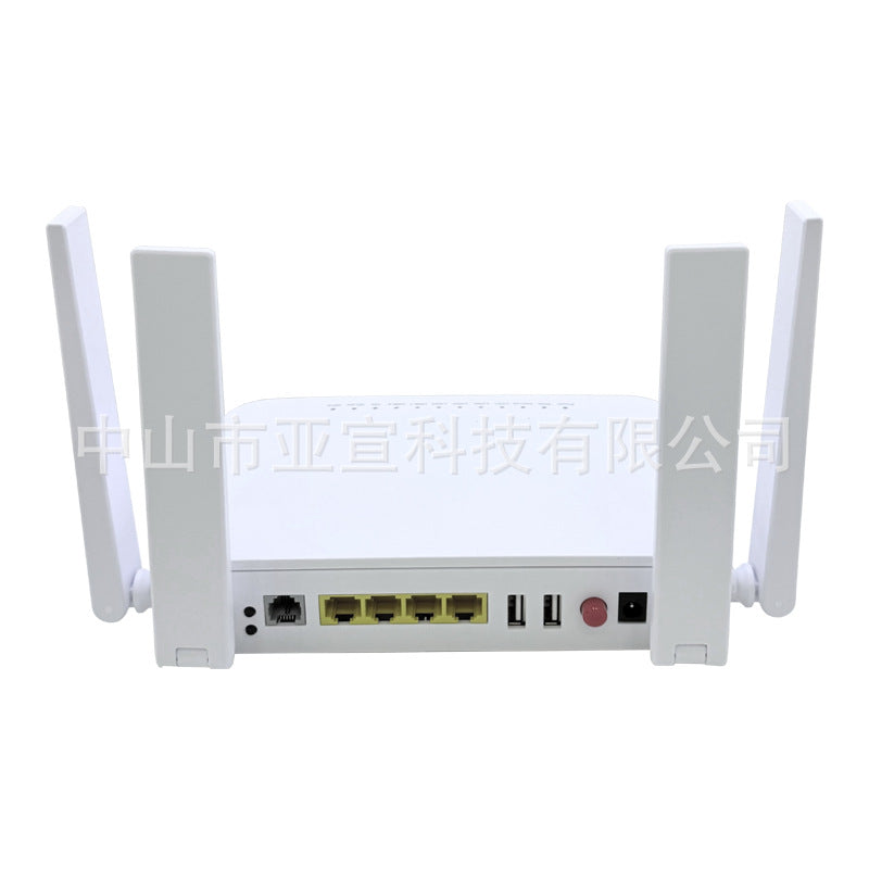 Optical cat F890L 5G WiFi6 ONT ONU Gpon 4 Gigabit port dual-band English firmware foreign trade mode