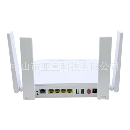 Optical cat F890L 5G WiFi6 ONT ONU Gpon 4 Gigabit port dual-band English firmware foreign trade mode