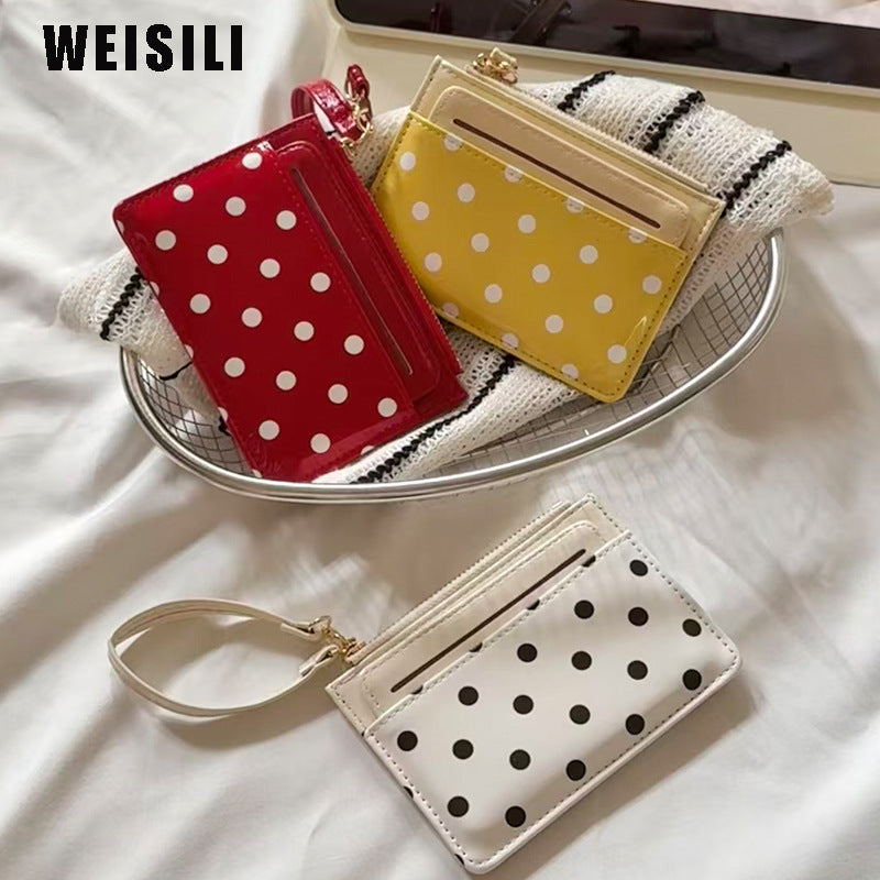 Card holder, retro shoulder bag, wallet with zipper