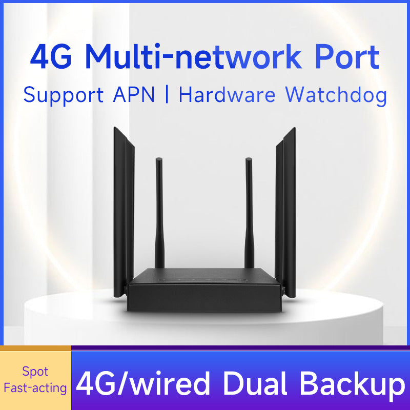 Full Netcom Asian, African and European version industrial-grade detachable antenna 4G card wireless