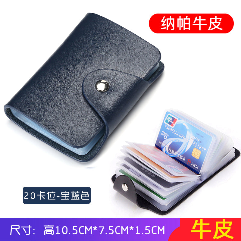 Royal blue special offer {regular style} (20 card slots)