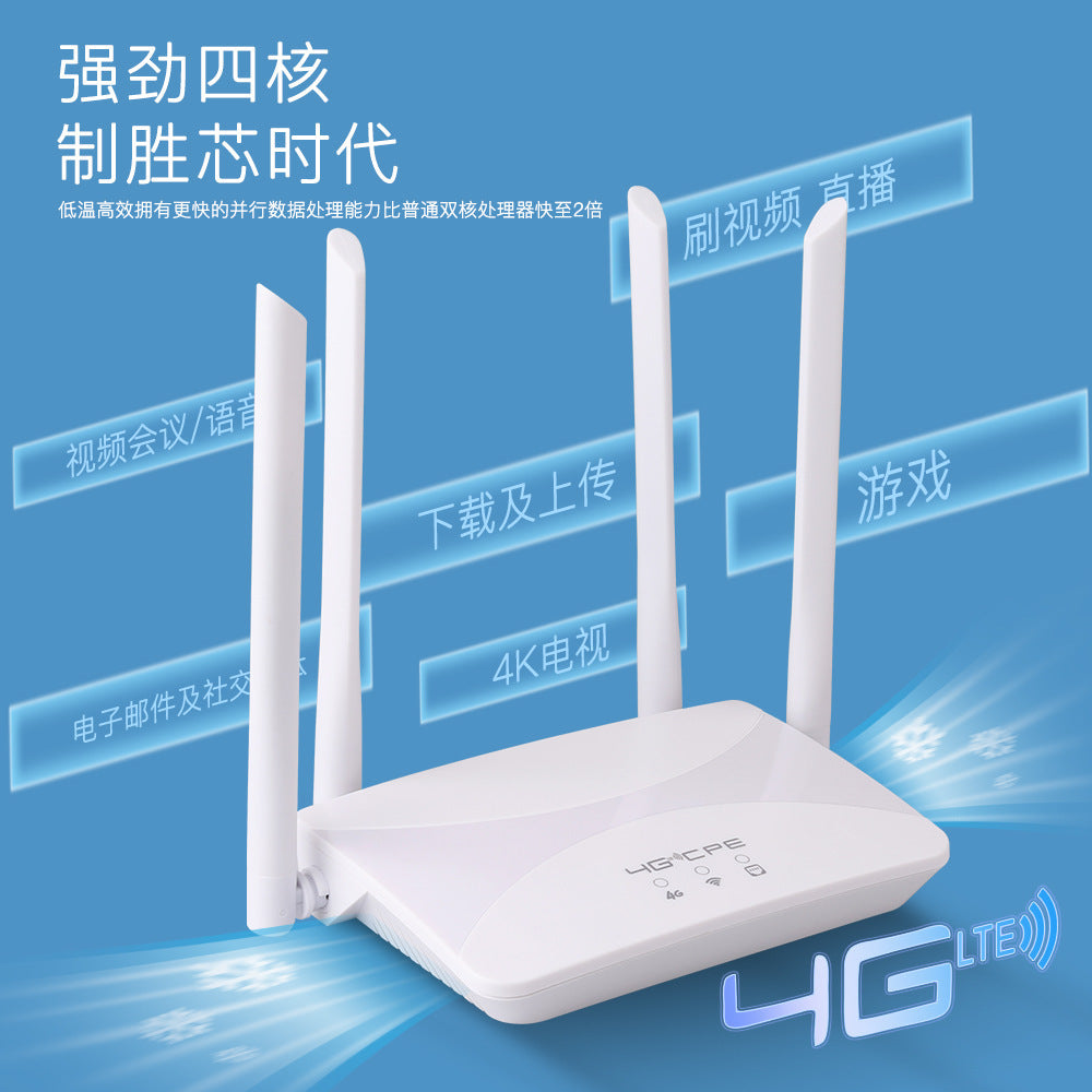 4G CPE WIFI Router home router Mobile Wifi Router plug SIM card LTE LTE Russia