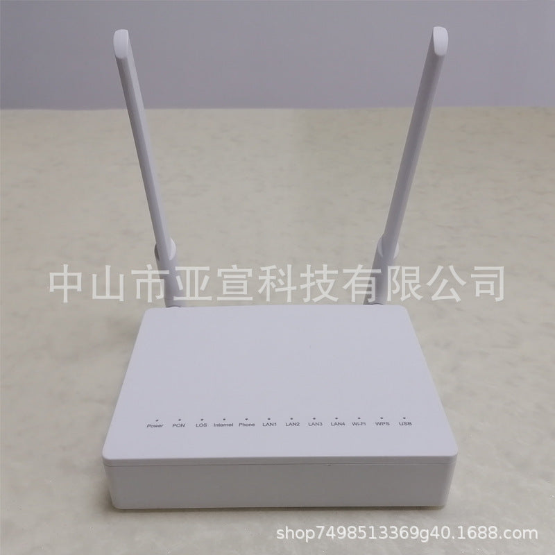 F663NV3A Optical Cat Gpon ONT 1GE+3FE+1Pots+USB+Wifi English Firmware Foreign Trade Cross-Border