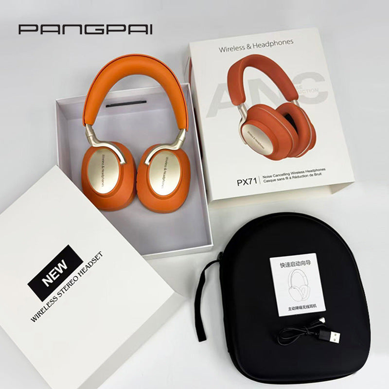 High quality new PX71ANC head-mounted Bluetooth headset, metal paint hook design, true noise reducti