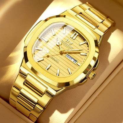 Daiyang Brand New Men's Watch Waterproof Luminous Dual Calendar Watch Men's Ultra-Thin Quartz Watch 